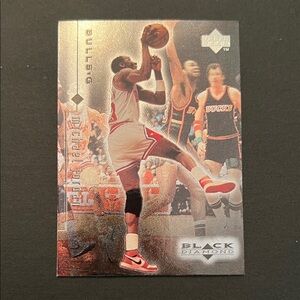 Michael Jordan Upper Deck Black Diamond Basketball Card